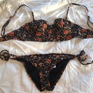 Urban Outfitters Out From Under floral bikini